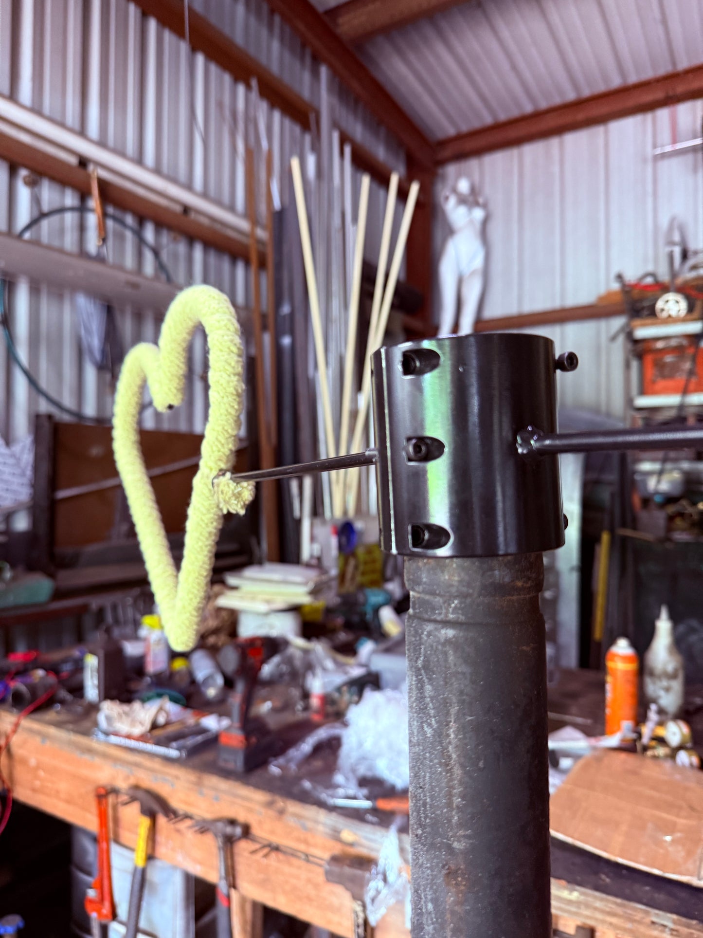 Pole Dance Fire Quick Wick Attachment Shapes