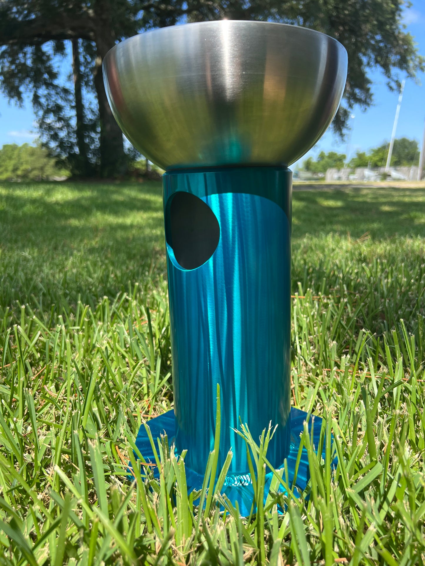 Two-toned Fire Bubbler