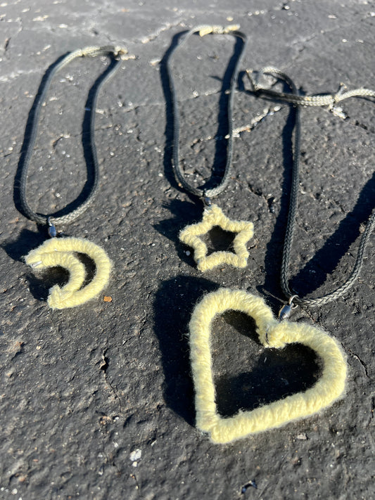 EDC Shaped Wick necklace