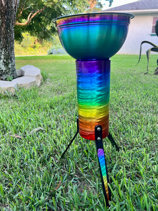 Fire propane bubbler